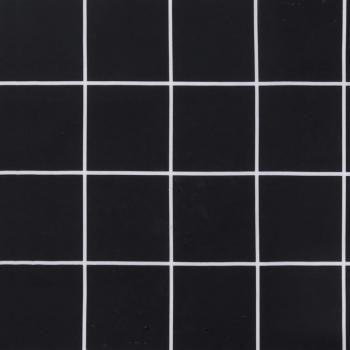 Stuhlkissen 4 Stk. Schwarz Karomuster 40x40x7 cm Stoff