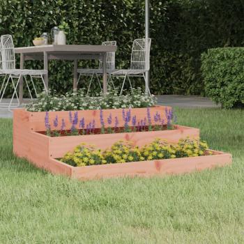 ARDEBO.de - Pflanzkübel 78x78x27 cm Massivholz Douglasie