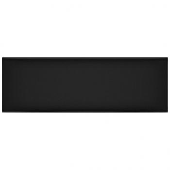 Wandpaneele 12 Stk. Schwarz 90x30 cm Kunstleder 3,24 m?
