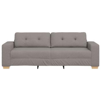 Sofa Taupe Stoff, Holz Mittel Haltbar Taupe Sofa Rechteckig
