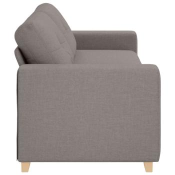 Sofa Taupe Stoff, Holz Mittel Haltbar Taupe Sofa Rechteckig