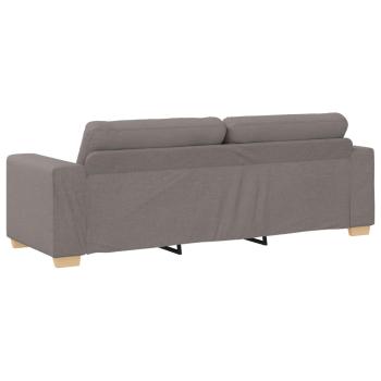 Sofa Taupe Stoff, Holz Mittel Haltbar Taupe Sofa Rechteckig