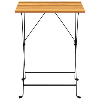 Bistrotisch 55x54x71 cm Akazie Massivholz