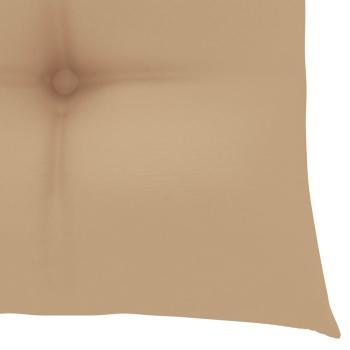 Stuhlkissen 6 Stk. Beige 50x50x7 cm Oxford-Gewebe
