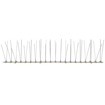 6-tlg. Vogelabwehr-Spikes-Set 3 m Kunststoff 4-reihig
