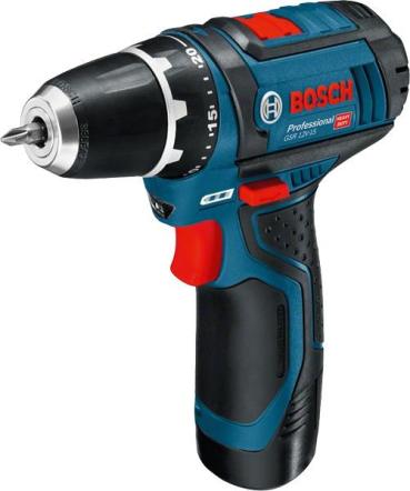 ARDEBO.de Bosch GSR 12V-15 Professional Akku-Bohrschrauber (0601868101), 12 V, Sologerät