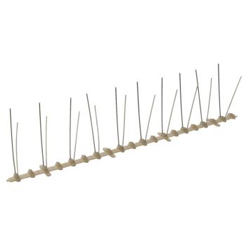20-tlg. Vogelabwehr-Spikes-Set 10 m Kunststoff 2-reihig