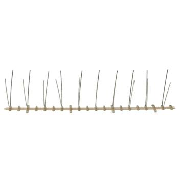 20-tlg. Vogelabwehr-Spikes-Set 10 m Kunststoff 2-reihig