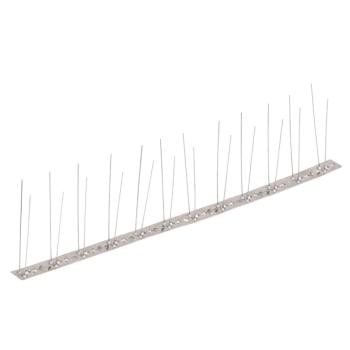 6-tlg. Taubenabwehr Spikes-Set Edelstahl 3 m 2-reihig