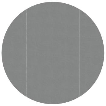Pool-Bodentuch Hellgrau Ø428 cm Polyester Geotextil