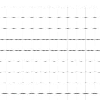 Eurozaun Stahl 10 x 1,5 m Grau