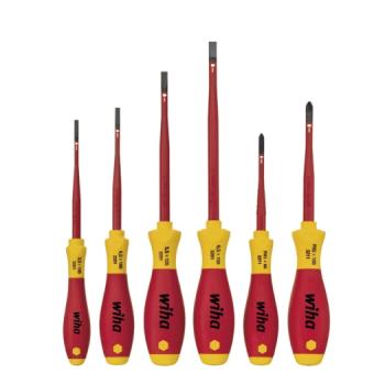 WIHA VDE Schraubendrehersatz Wiha Set 6-tlg. SlimFix