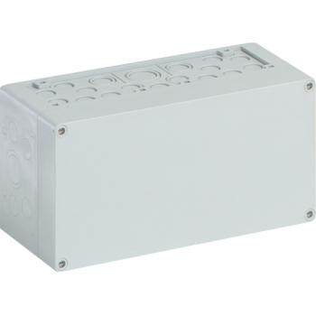 ARDEBO.de - Leergehäuse, mit grauem Deckel 300x150x132mm, IP65