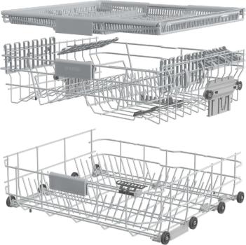 Gorenje GS643C90W Standgeschirrspüler, 60 cm breit, 16 Maßgedecke, Startzeitvorwahl, FlexUse, TotalDry, weiß