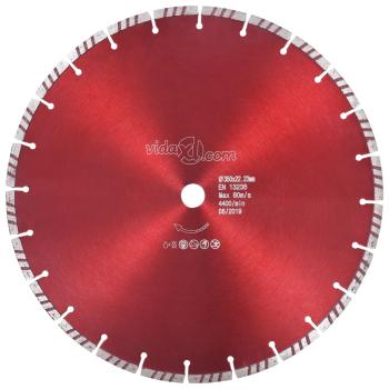 ARDEBO.de - Diamant-Trennscheibe mit Turbo Stahl 350 mm
