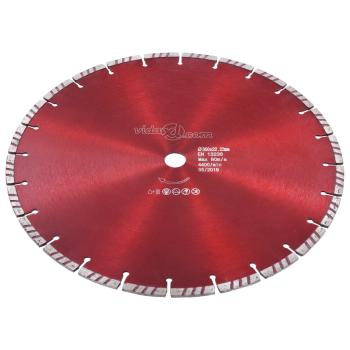 Diamant-Trennscheibe mit Turbo Stahl 350 mm
