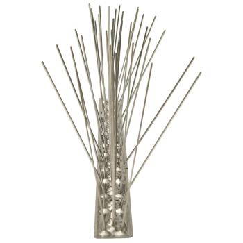 10-tlg. Taubenabwehr Spikes-Set Edelstahl 5 m 5-reihig