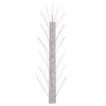 20-tlg. Taubenabwehr Spikes-Set Edelstahl 10 m 5-reihig