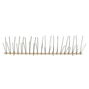 20-tlg. Vogelabwehr-Spikes-Set 10 m Kunststoff 4-reihig