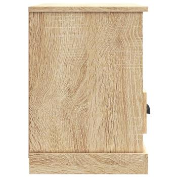ARDEBO.de - TV-Schrank Sonoma-Eiche 80x35x50 cm Holzwerkstoff