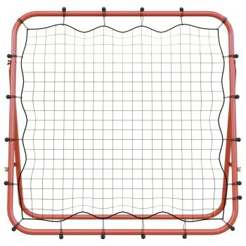 Fußball-Rebounder Verstellbar 96x80x96 cm Stahl und PE