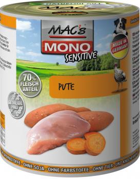 ARDEBO.de MACs Dog Mono Frische Pute 800g