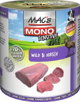 ARDEBO.de MACs Dog Mono Frisches Rotwild 800g