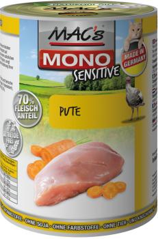 MACs Cat Mono Frische Pute 400g (Menge: 6 je Bestelleinheit)