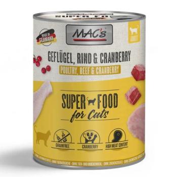 MACs Cat Geflügel & Cranberry 800g (Menge: 6 je Bestelleinheit)
