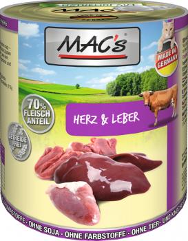 ARDEBO.de MACs Cat Herz & Leber 800g