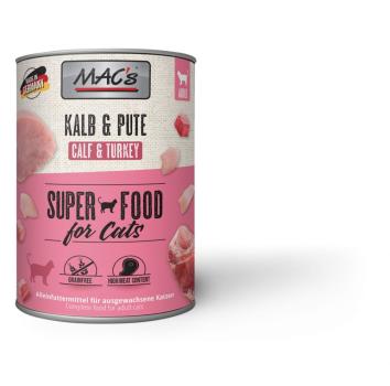 MACs Cat Kalb & Pute 800g (Menge: 6 je Bestelleinheit)