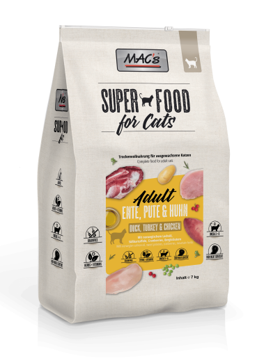 MACs Cat Adult Ente, Pute & Huhn 7kg