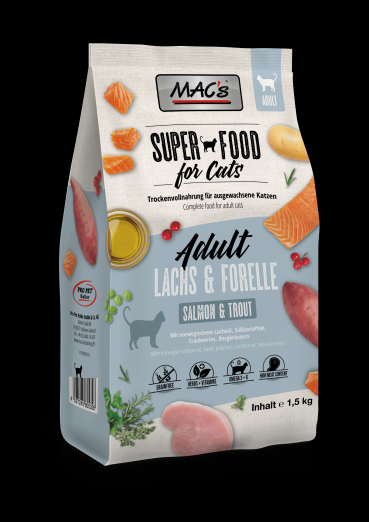 MACs Cat Adult Lachs & Forelle 1,5kg