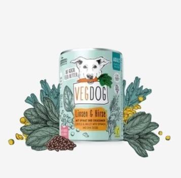 VEGDOG ADULT Linsen und Hirse 400g (Menge: 6 je Bestelleinheit)