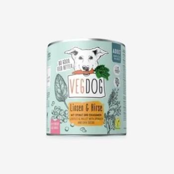 VEGDOG ADULT Linsen und Hirse 800g (Menge: 6 je Bestelleinheit)