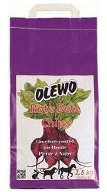 ARDEBO.de OLEWO Rote Bete-Chips 2,5 kg