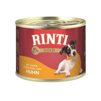 Rinti Dose Gold mit Huhn 185 g  (Menge: 12 je Bestelleinheit)