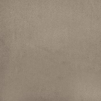 3-Sitzer-Sofa mit Hocker Taupe 180 cm Mikrofasergewebe
