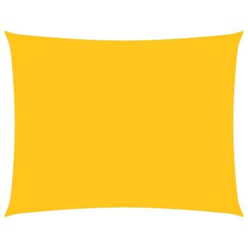 Sonnensegel Oxford-Gewebe Rechteckig 4x6 m Gelb