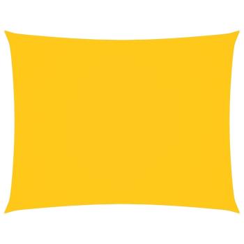 Sonnensegel Oxford-Gewebe Rechteckig 3,5x5 m Gelb