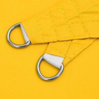 Sonnensegel Oxford-Gewebe Rechteckig 3,5x5 m Gelb