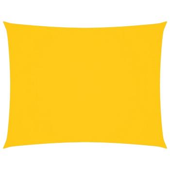 Sonnensegel Oxford-Gewebe Rechteckig 5x6 m Gelb