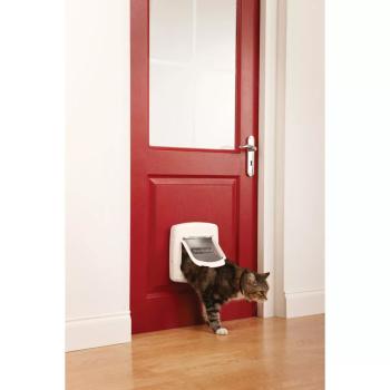 PetSafe Katzenklappe 4-Wege Magnetisch Deluxe 400 Weiß