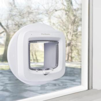PetSafe Mikrochip-Katzenklappe Weiß PPA19-16145
