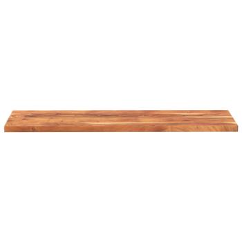 Tischplatte 140x60x2,5 cm Rechteckig Massivholz Akazie