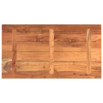 Tischplatte 100x50x3,8 cm Rechteckig Massivholz Akazie