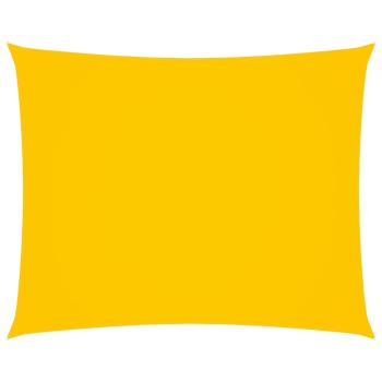 Sonnensegel Oxford-Gewebe Rechteckig 2,5x4,5 m Gelb