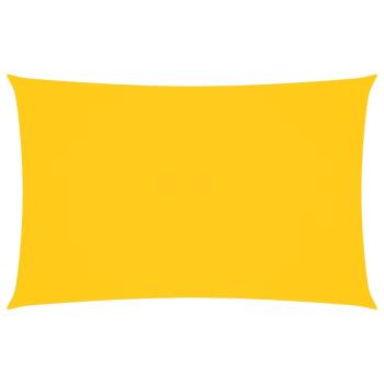 Sonnensegel Oxford-Gewebe Rechteckig 4x7 m Gelb