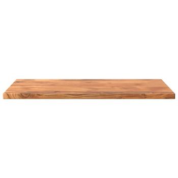 Tischplatte 80x50x2,5 cm Rechteckig Massivholz Akazie