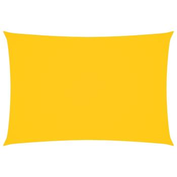 Sonnensegel Oxford-Gewebe Rechteckig 3x5 m Gelb